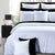 Lamere White Quilt Cover Set