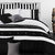 Rezzo Black White Quilt Cover Set