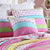 Daisy Rainbow Square Cushion (50 x 50cm) COVER ONLY