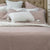 Monet Blush Pink Cotton Square Cushion (45 x 45cm)