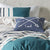 Lilou Teal Cushion COVER ONLY (45 x 45cm)