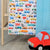 Machines At Work Minky Cot Quilt (70 x 100cm)