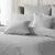 Ashton Silver European Pillowcase