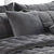Augusta Mink CHARCOAL Cushion (43 x 43cm)