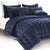 Augusta Mink Navy Quilt Set