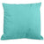 Bronte Solid Aquatic Outdoor Cushion (45 x 45cm) White Trim