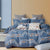 Axel Blue Quilt Cover Set