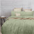 Boston Sage Tufted Quilt Cover Set