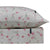 Pink Pansy Cotton Flannelette Sheet Set