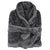 Silk Touch Bath Robe Charcoal