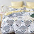 Tuscany Grey Yellow Quilt Cover Set