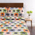 Multi Flower Oval Tomato Quilt Cover Set