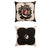 Textured Spot Flower Nutmeg Cushion (40 x 40cm)