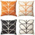 Linear Stem Slate Blue Cushion COVER ONLY (45 x 45cm)