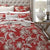 Alexandra Red Quilt Cover Set