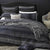 Benson Navy Quilt Cover Set