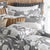 Cali Silver Square Cushion