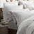 Hampton White Long Cushion