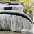 Liana Navy Quilt Cover Set