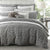 Manon Silver Quilt Cover Set