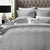 Metro Silver Quilt Cover Set