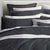 Tux Charcoal European Pillowcase
