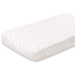 Groundnut Shell Zebra Animal Planet Zebra Change Pad Cover by Peanut Shell – Cottonbox Pty Ltd
