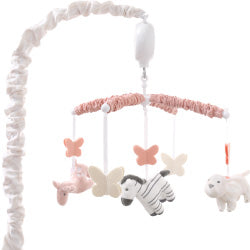 Animal Planet Zebra Musical Mobile by Peanut Shell – Cottonbox Pty Ltd