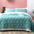 Medallion Aqua Bed Cover Set