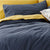 Vintage Washed Blue Cotton Sheet Set