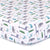 Animal Zoo Cot Fitted Sheet White