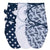 3pk Blue Dino Swaddles