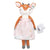 Knit Plush Deer with Dress