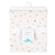 Pink Gold Star Velour Dot Blanket (76 x 100cm)