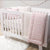 Pink Stars 4pce Cot Bedding Set