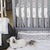 Grey Arrows Cot Dust Ruffle