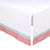Coral Solid Cot Dust Ruffle