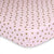 Pink And Gold Dots Cot Fitted Sheet