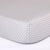 Grey Dots Cot Fitted Sheet