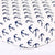 Navy Anchor Cot Fitted Sheet