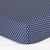 Navy Dots Cot Fitted Sheet