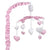Pink Hearts Musical Mobile