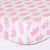 Pink Elephant Cot Fitted Sheet