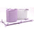 Purple Triangle Cot Bumper