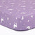 Purple Woodland Cot Fitted Sheet