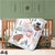 Woodland Camo 3pce Cot Bedding Set