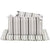 Petit Nest Grey 4 Sided Cot Bumper