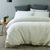 Bowen White Quilt Cover Set