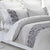 Palazzo Silver Quilt Cover Set