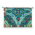 Medium Moon Delight Blue Cosmetic Flat Pouch
